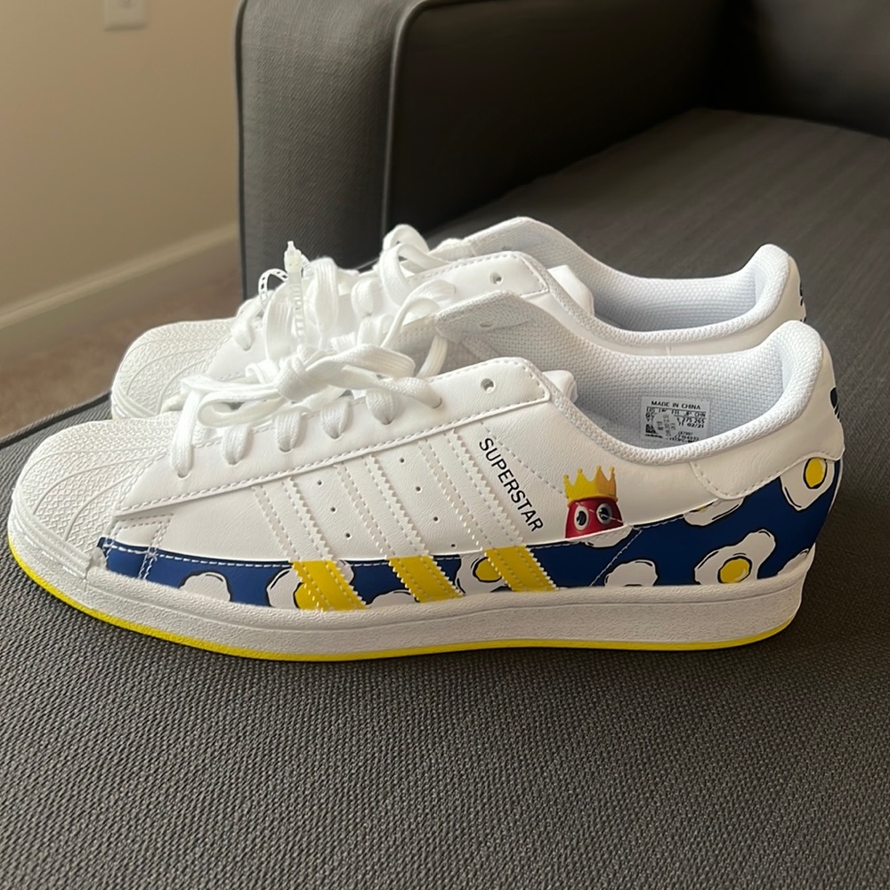 Adidas Superstar X Philip Colbert White Blue